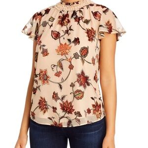 Floral Print Women's Top